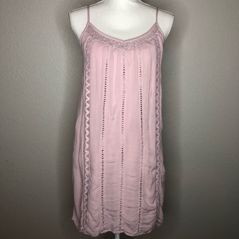 Mudd Crochet Midi Dress